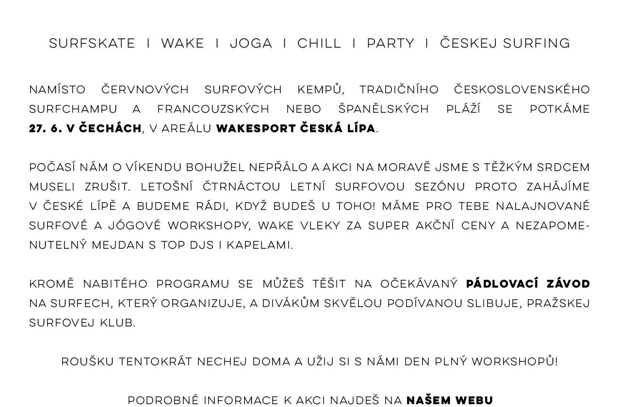 Pojeď s námi na mejdan do České Lípy - dovolená s jógou