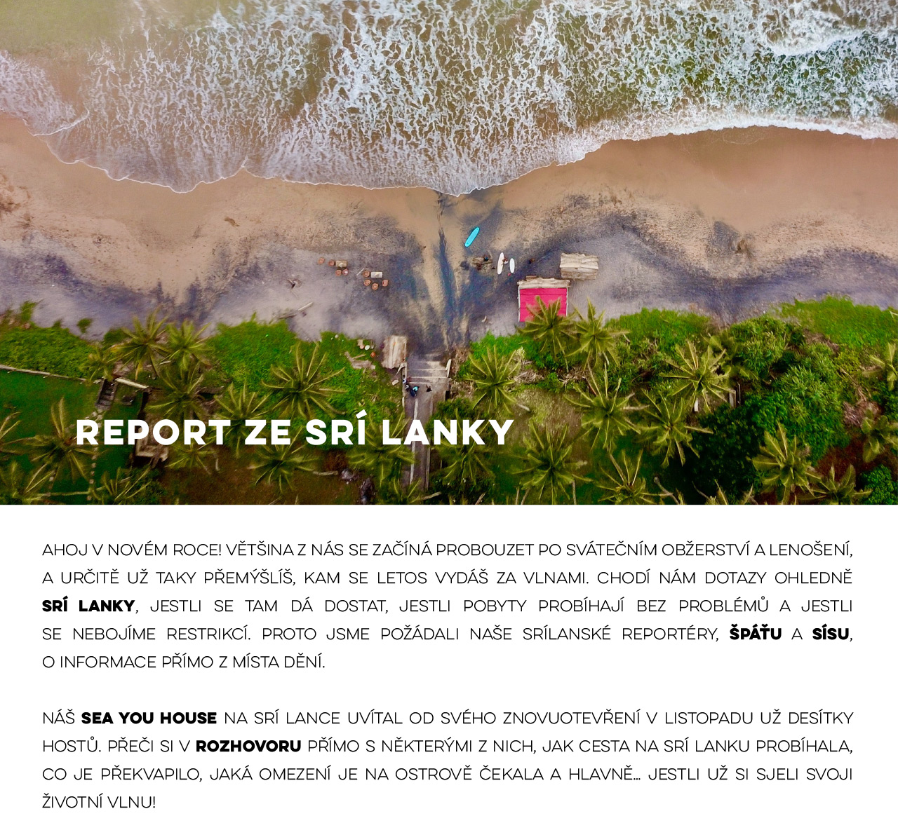 Q&A ze Srí Lanky