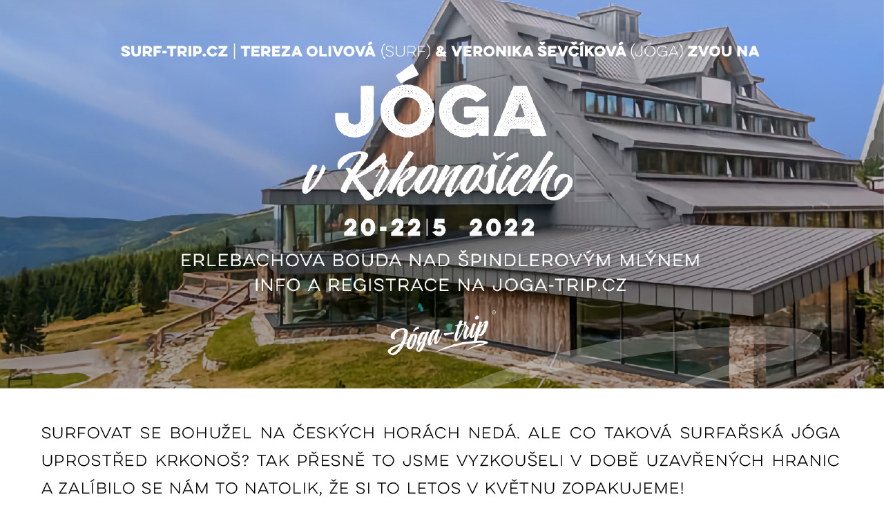 Jóga a knedlík v Krkonoších