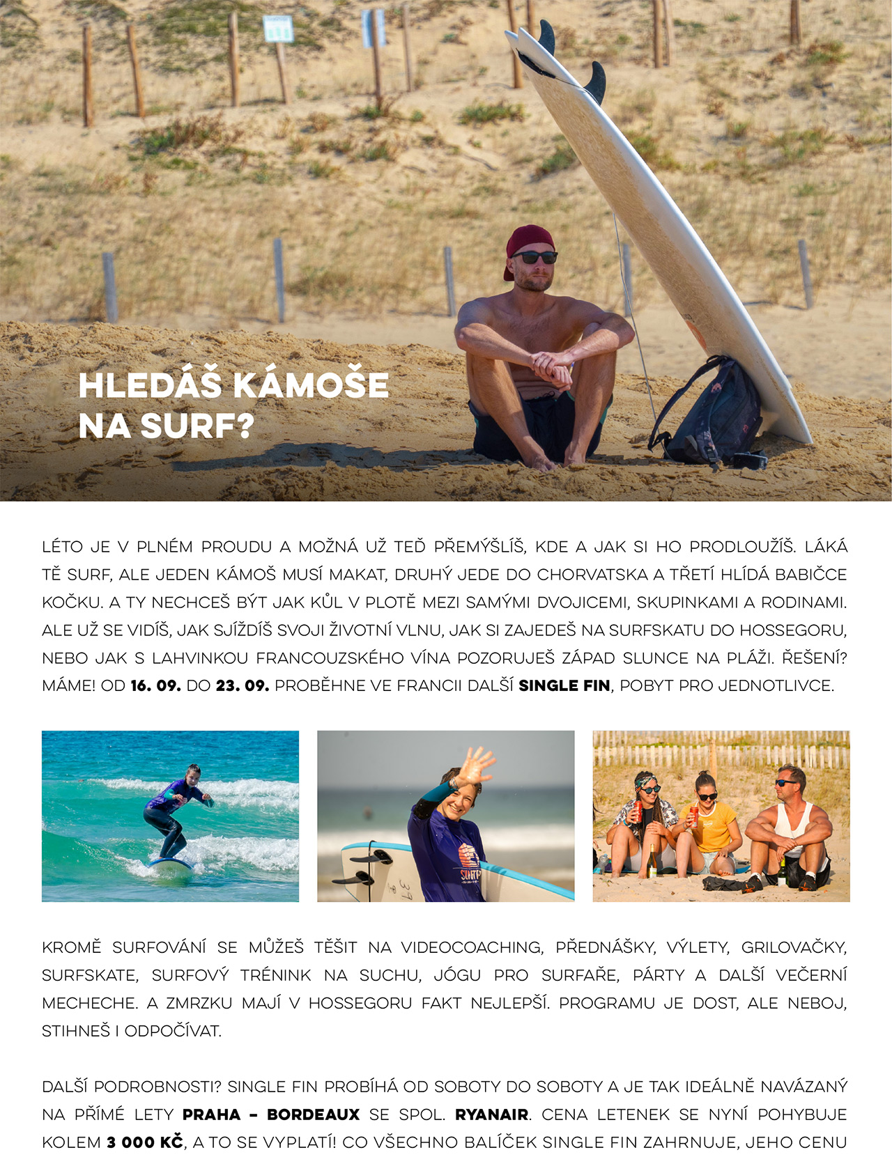 Hledáš kámoše na surf?