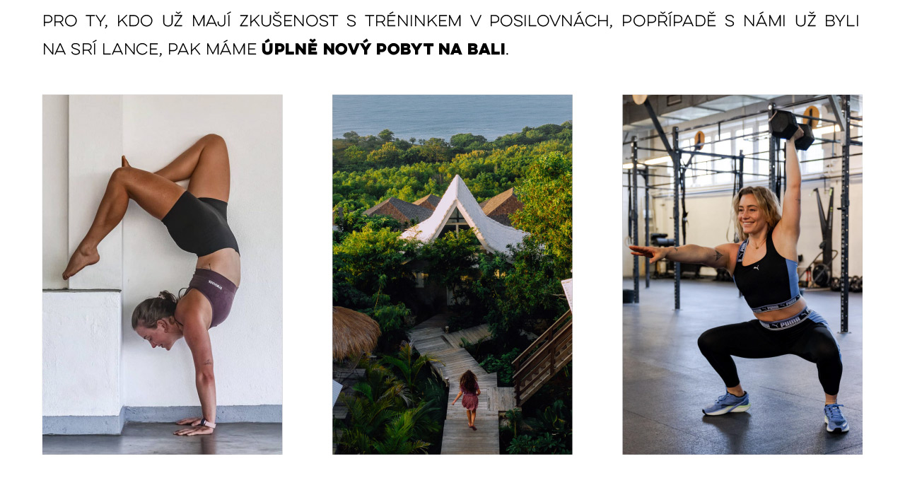 Vydej se s námi na BE FIT pobyt na Bali. - dovolená s jógou