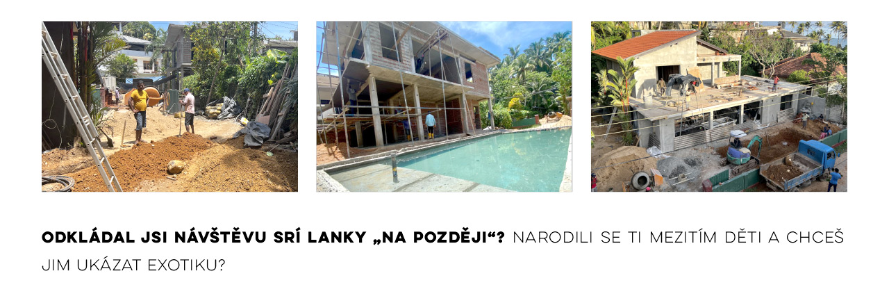 řijeď zkontrolovat novostavbu na Srí Lance! - dovolená s jógou